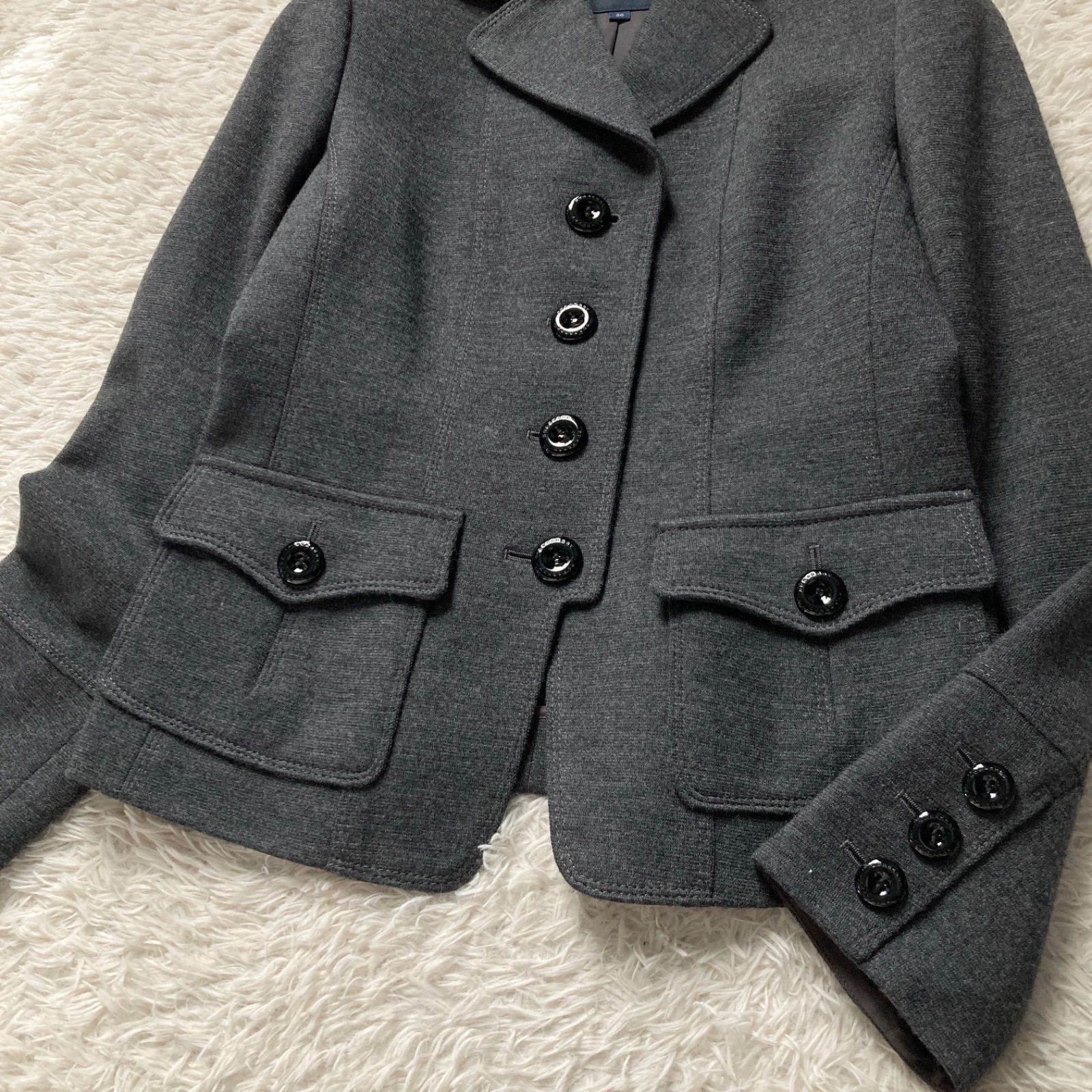 美品 BURBERRY LONDON バーバリーロンドン 上品 高級感 ウール