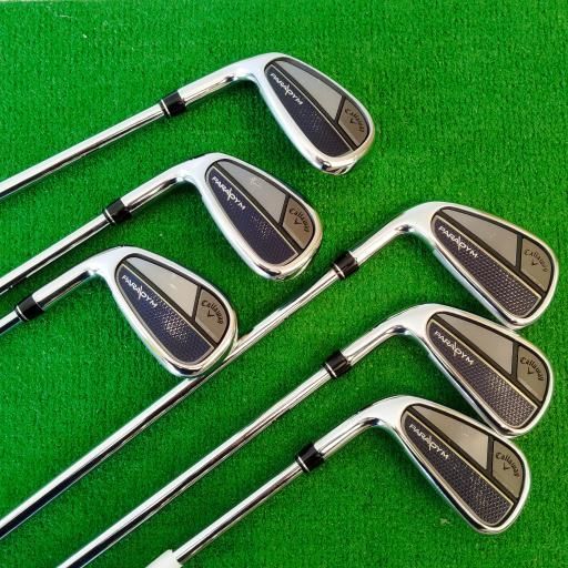 中古】 キャロウェイ PARADYM 7S レフティ アイアンセット IR 純正特注