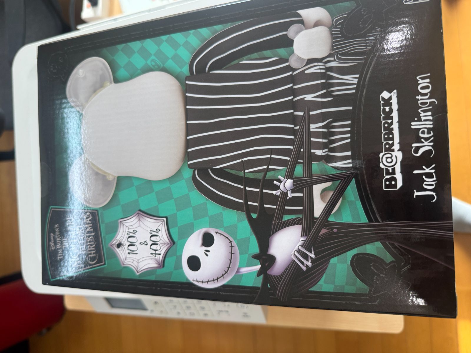  BE RBRICK Jack Skellington 100％ - 400 MCT TOKYO キューブリック ベアブリック フィギュア