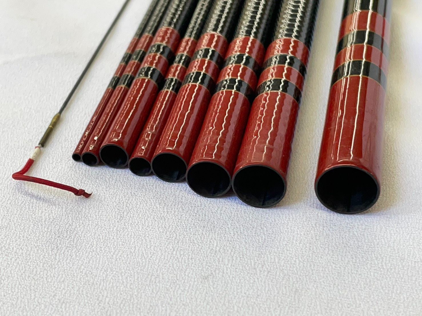 送料無料 希少品 がまかつ テンカラ 翠莱38 日本製 テンカラ竿 渓流竿