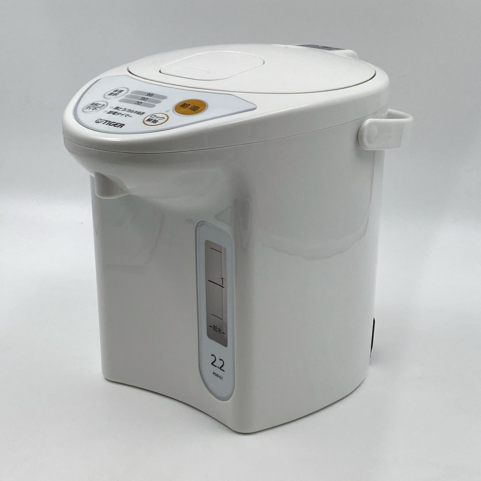 MY250 タイガー マイコン 電動 ポット 2.2L ホワイト 白 節電 3段階