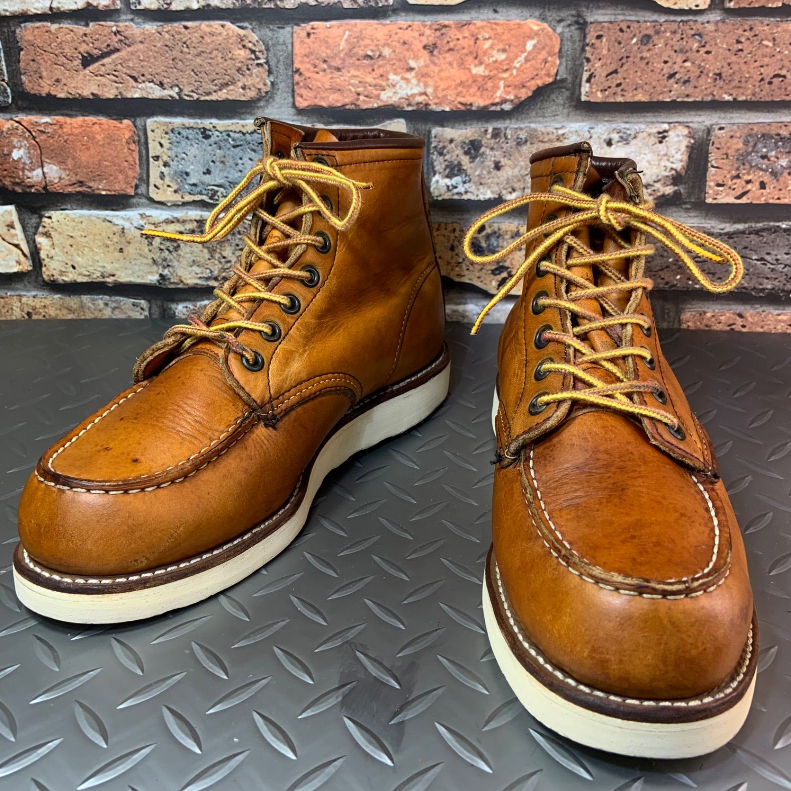 REDWING 875 モックトゥワークブーツ 2000年製 US 7 E JP 25㎝ レッドウイング アメリカ製 25 K 20