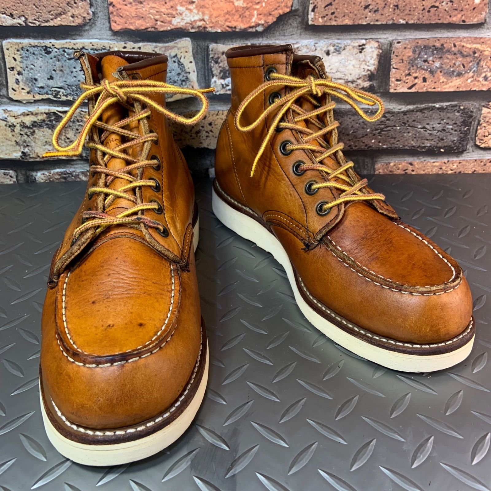 REDWING 875 モックトゥワークブーツ 2000年製 US 7 E JP 25㎝ レッドウイング アメリカ製 25 K 20
