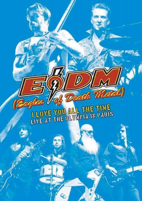 イーグルス オブ デス メタル ライヴ アット ザ オランピア パリ 2016~アイ ラヴ ユー オール タイム 初回 盤Blu-ray 2 CD 日本語字幕付き|日本語解説書封入