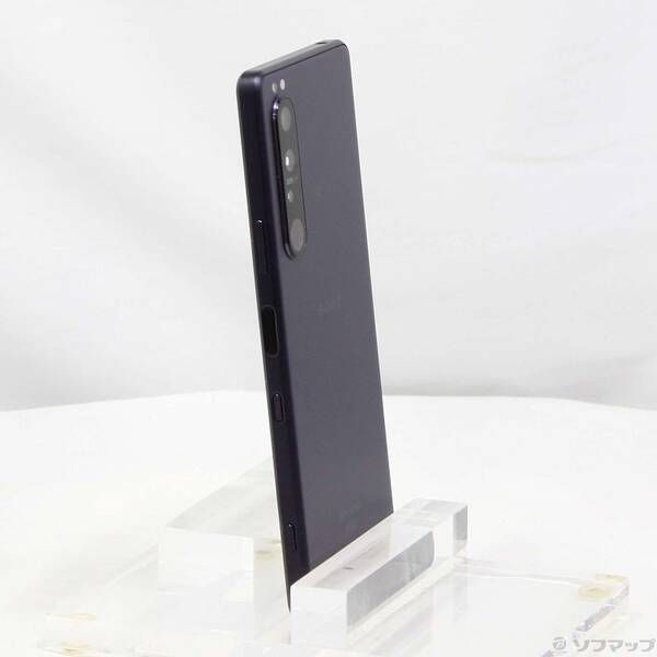 中古品〕 Xperia 1 III 256GB フロストパープル SO-51B docomoロック