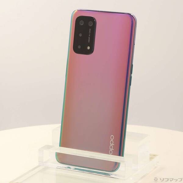 品〕 OPPO A54 5G 64GB ファンタスティックパープル OPG02 UQ mobile 