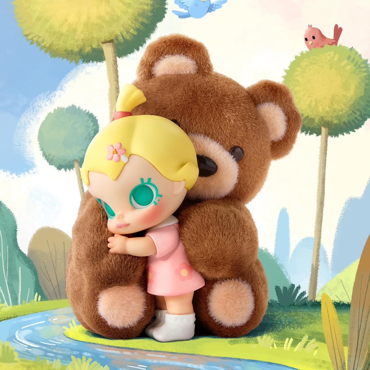  POP MART Baby Molly My Huggable Discovery シリーズ アソートボックス 12ピース ポップマート ガチャガチャ ブラインド ボック 12 その他 ベビー キッズおもちゃ