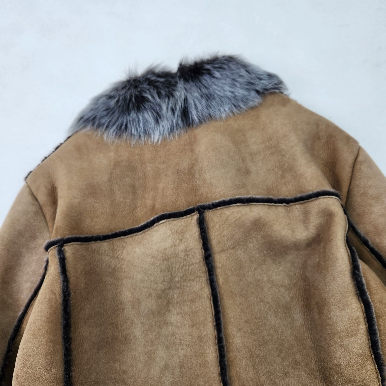 未使用級 極美品 ARMANI COLLEZIONI レザージャケット 最高級品