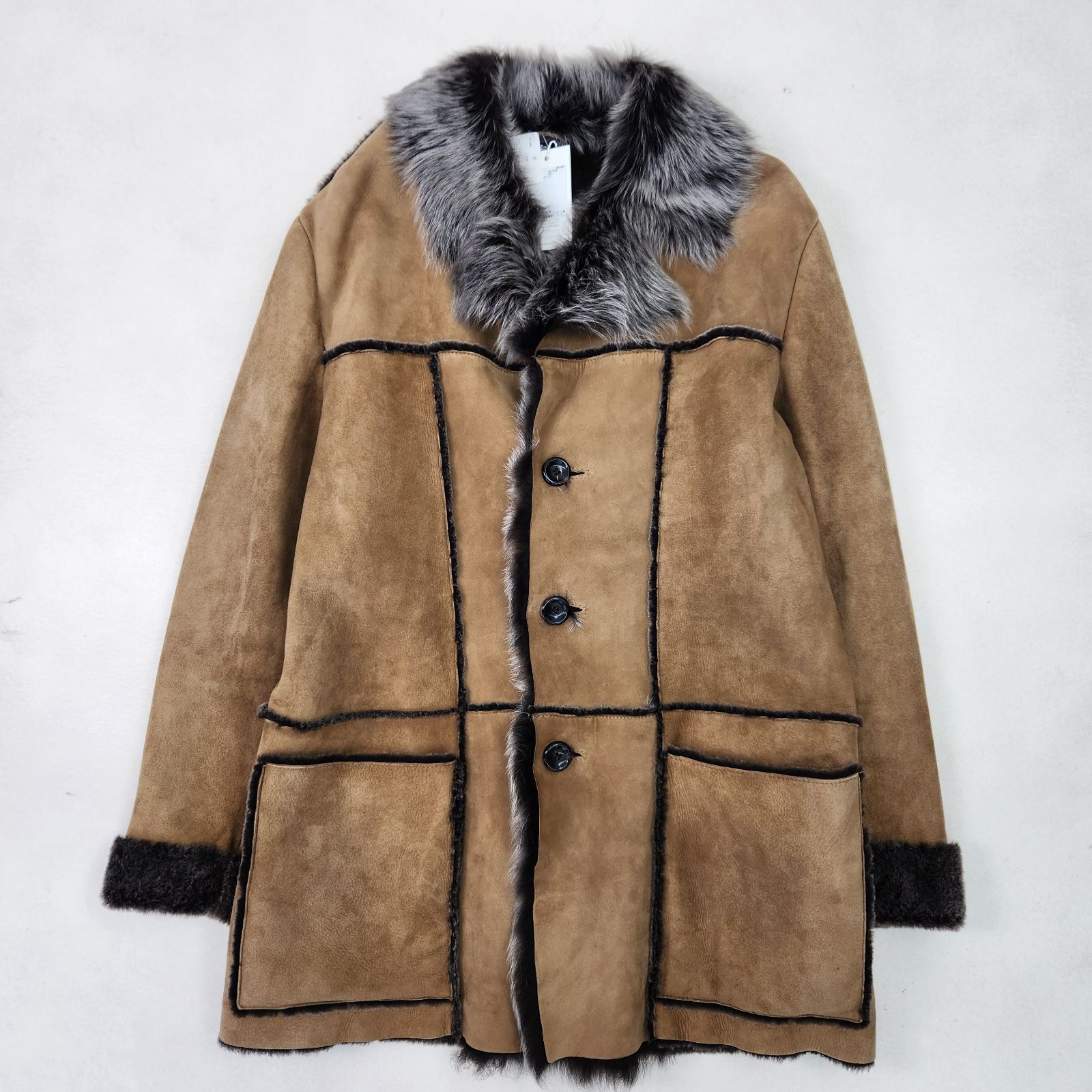 美品　ARMANI アルマーニ コレツォーニ　ラムレザー　ジャケット　44. 美品 ARMANI アルマーニ コレツォーニ ラムレザー ジャケット 44. 楽天