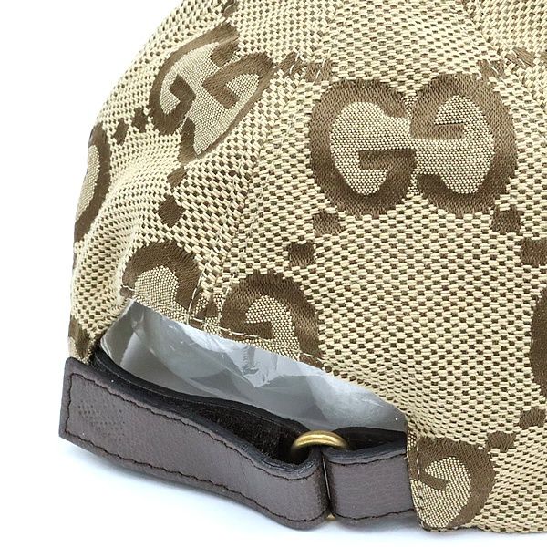 広尾店】グッチ GUCCI ジャンボGG柄 ベースボールキャップ キャンバス