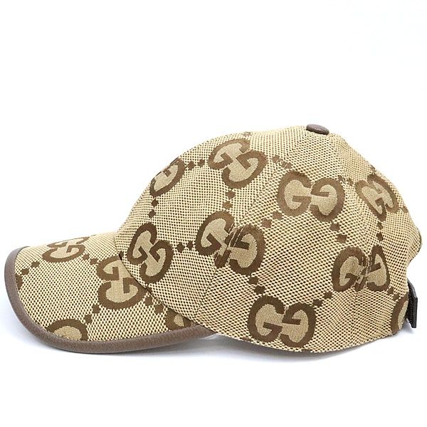 広尾店】グッチ GUCCI ジャンボGG柄 ベースボールキャップ キャンバス