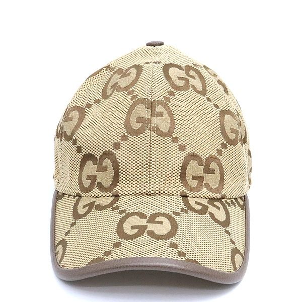 広尾店】グッチ GUCCI ジャンボGG柄 ベースボールキャップ キャンバス