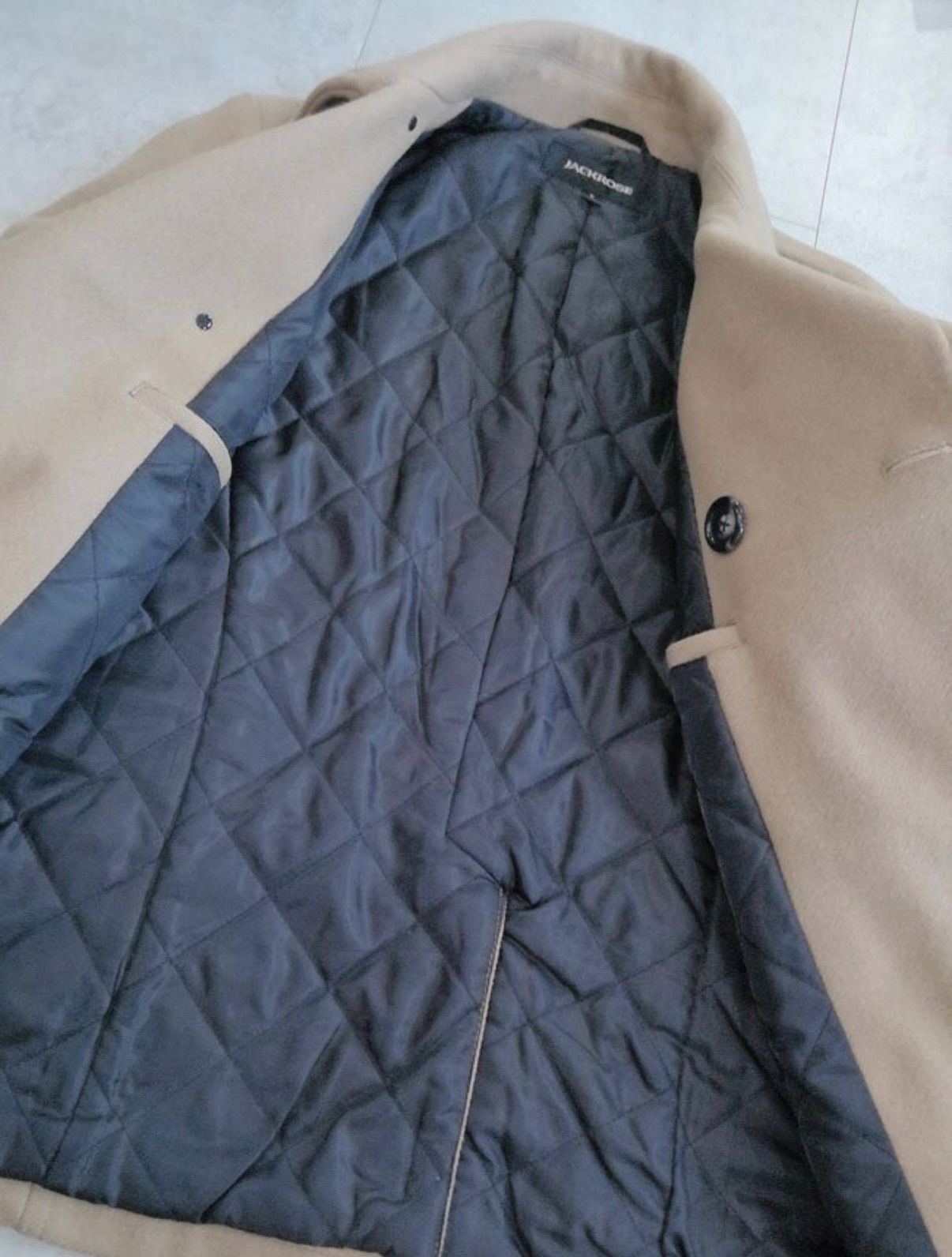 JACKROSE ジャックローズ レザーパイピング メ ルトンウール