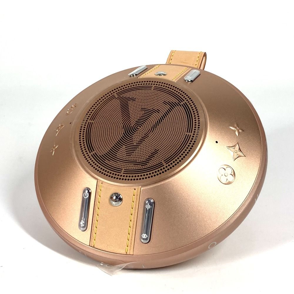 ルイヴィトン LOUIS VUITTON LV ナノグラム・スピーカー コッパー QAE020 インテリア オーディオ 雑貨 アルミニウム ピンクベージュ系 未使用 LOUIS VUITTON ルイヴィトン 雑貨 LV ナノグラム・スピーカー コッパー