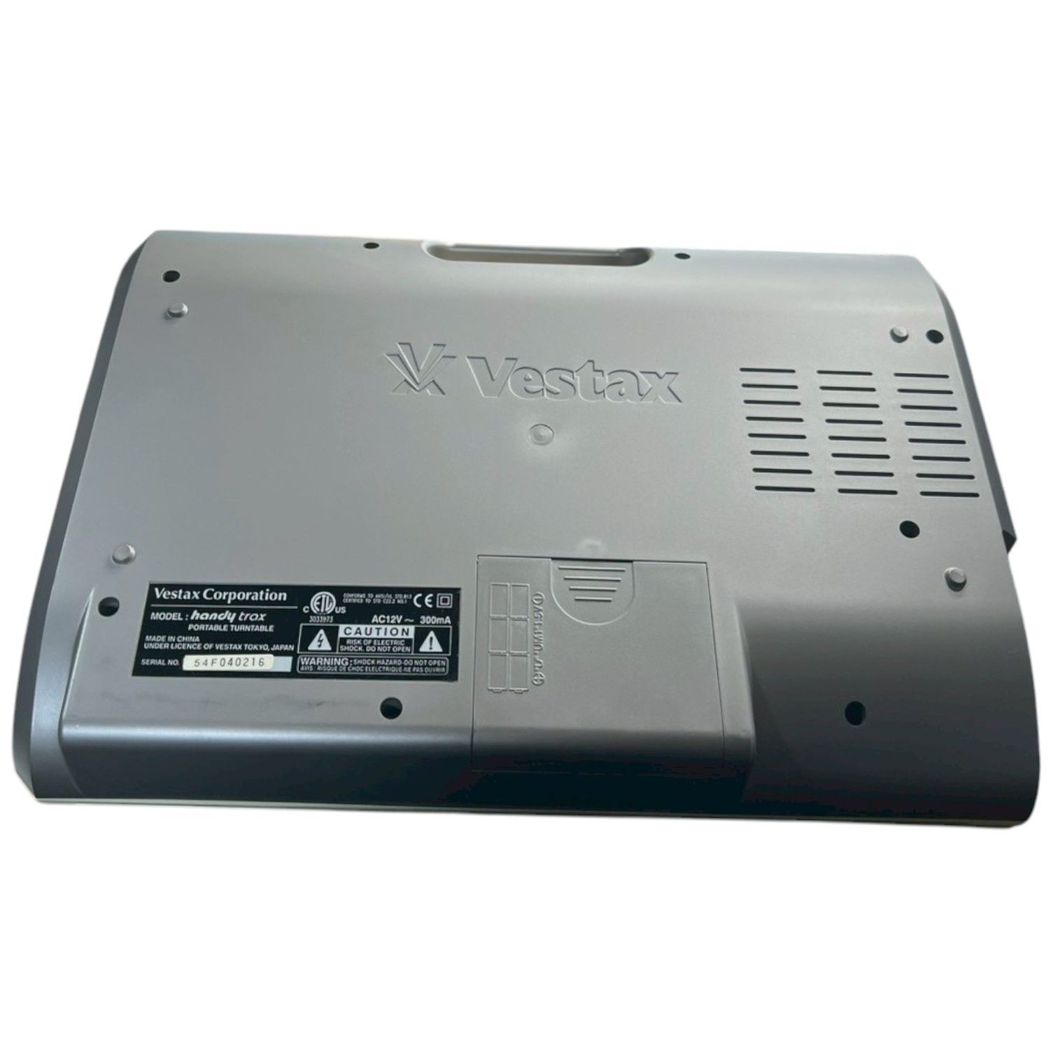 Vestax handy trax USB DM ポータブル レコード プレイヤー クラム