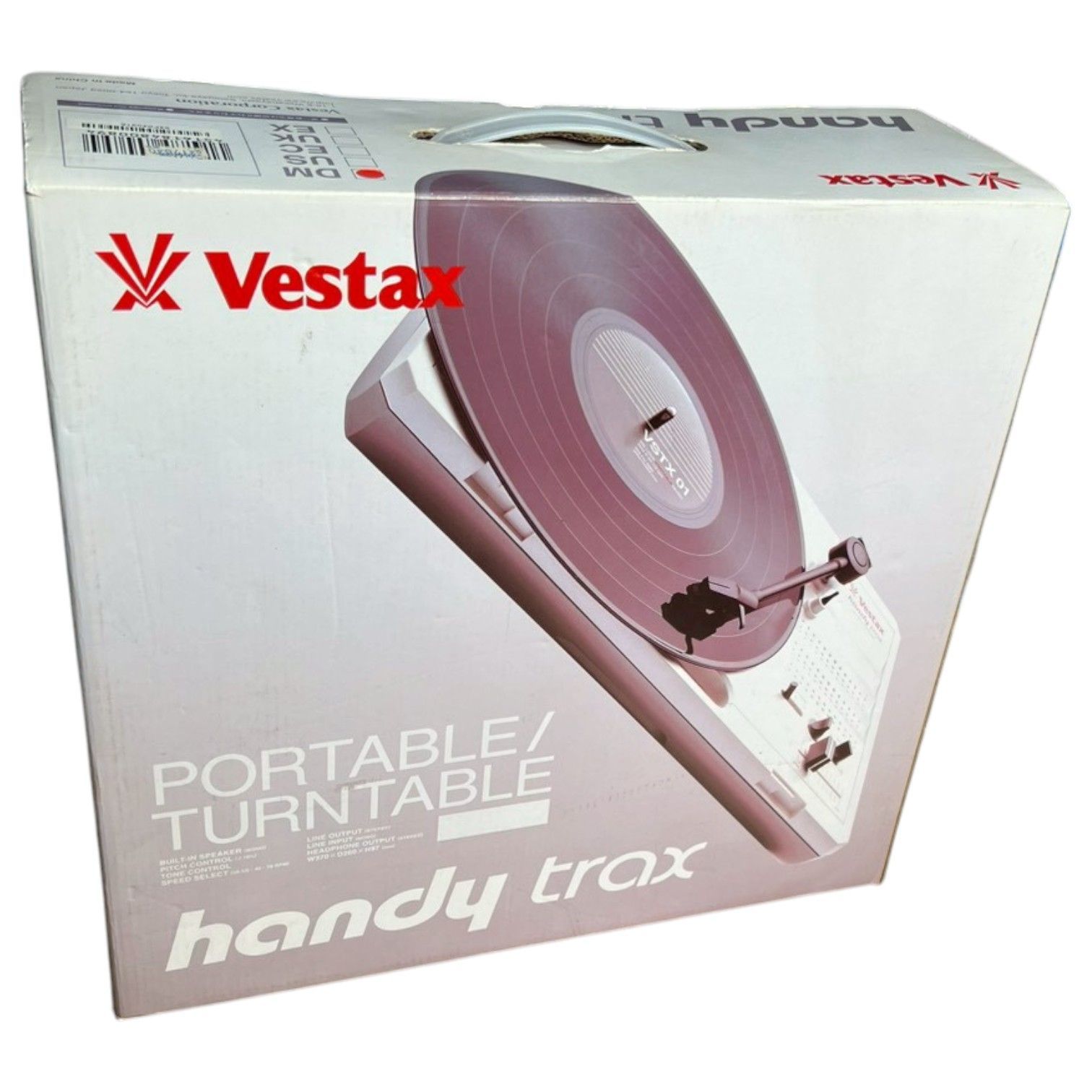 Vestax handy trax USB DM ポータブル レコード プレイヤー クラム