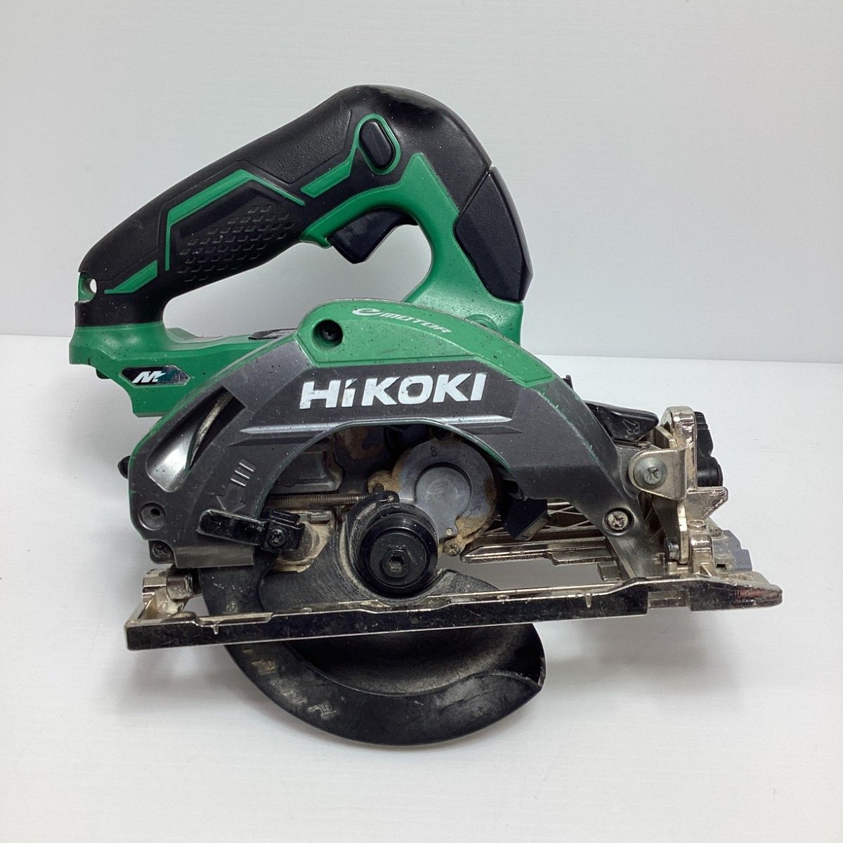 HiKOKI ハイコーキ 丸のこ 程度B 本体のみ コードレス式 125 mm 36 v J 420087 使用感有 C 3605 DA グリーン