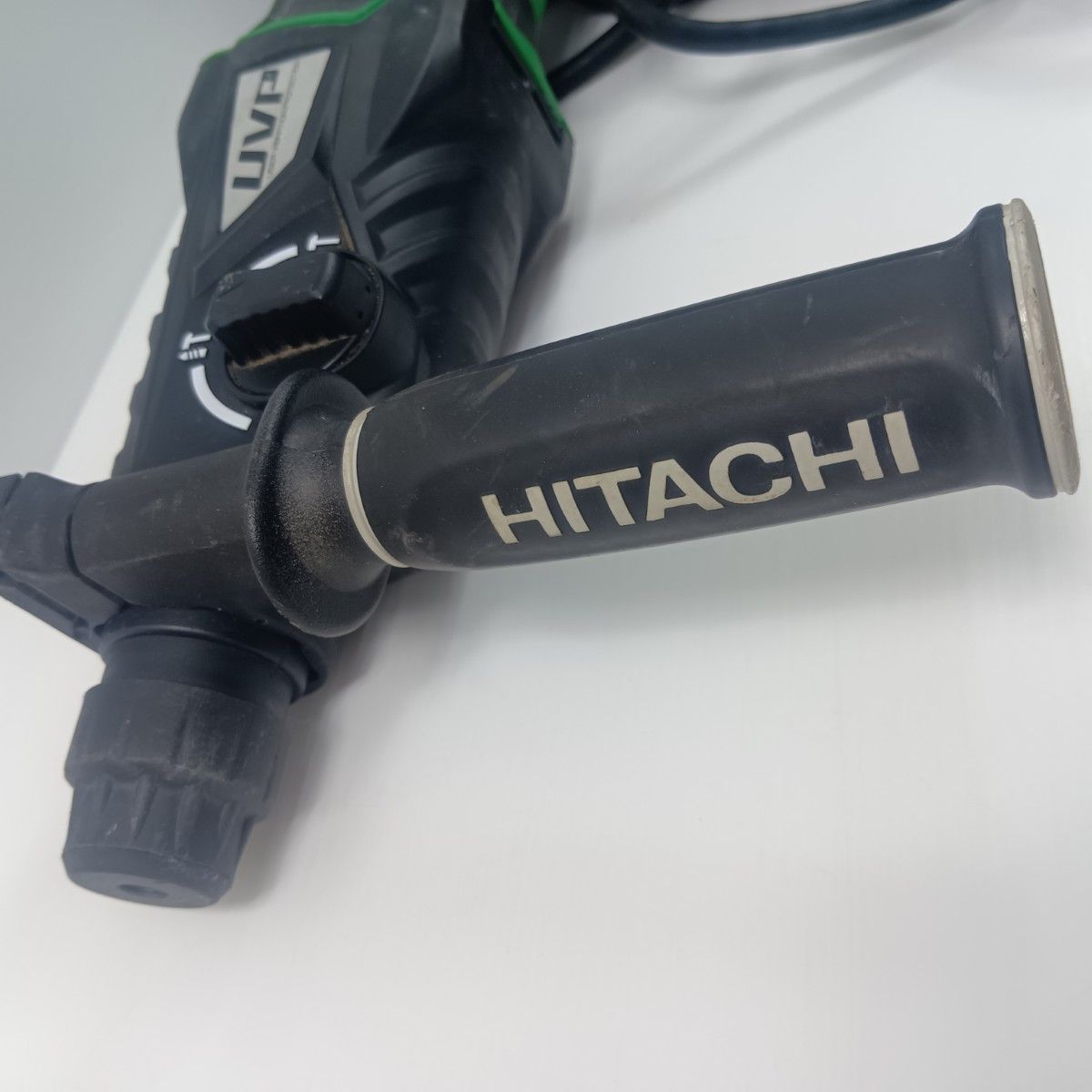 HITACHI 日立 ハンマドリル 程度B ケース付 28 mm 100Ｖ 650288 コード式 チェンジレバーが固い DH PCY グリーン