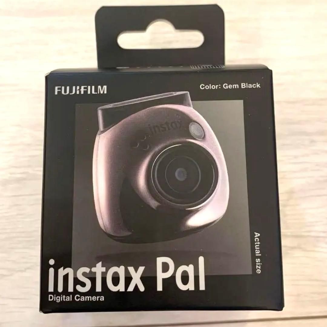 FUJIFILM instax Pal デジタルカメラ Gem Black