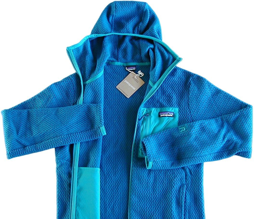 XS パタゴニア M’s R 1 エア フルジップ フーディ patagonia Lagom Blue LMBE