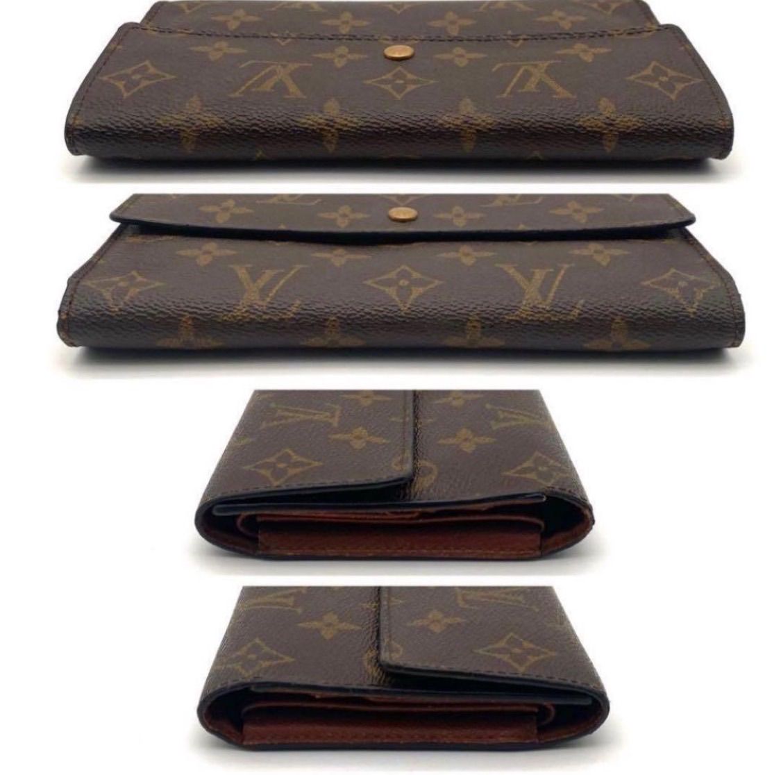 ルイヴィトン モノグラム ポルトフォイユ インターナショナル 三つ折り