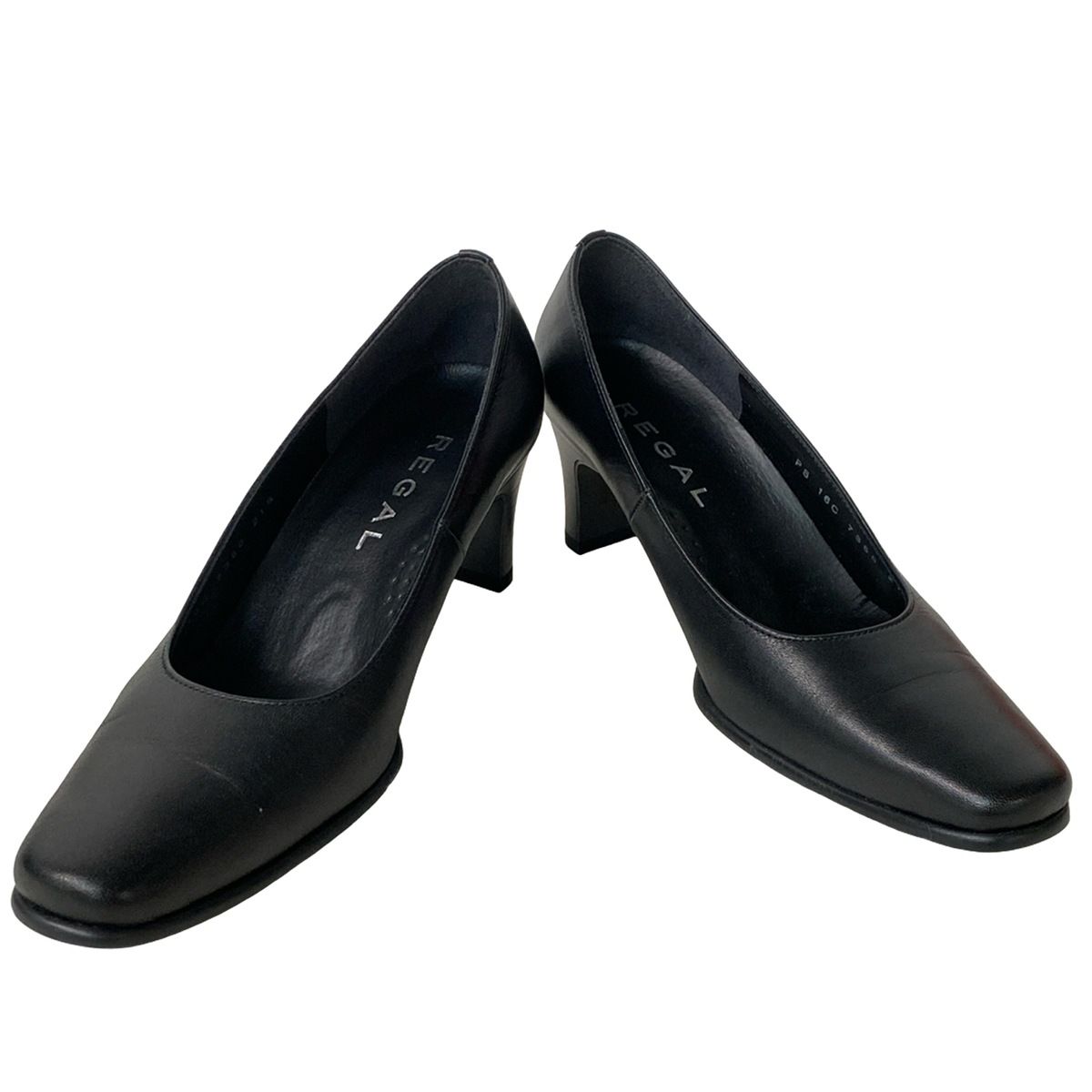 REGAL(リーガル) パンプス 21 1/2 レディース美品 - 黒 レザー - メルカリ