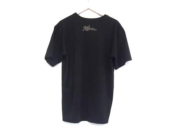 DOLCE&GABBANA ドルチェ＆ガッバーナ リボン カットソー ブラック DOLCE&GABBANA (ドルチェ ＆ ガッバーナ) ロゴプリント＆刺繍 クルー