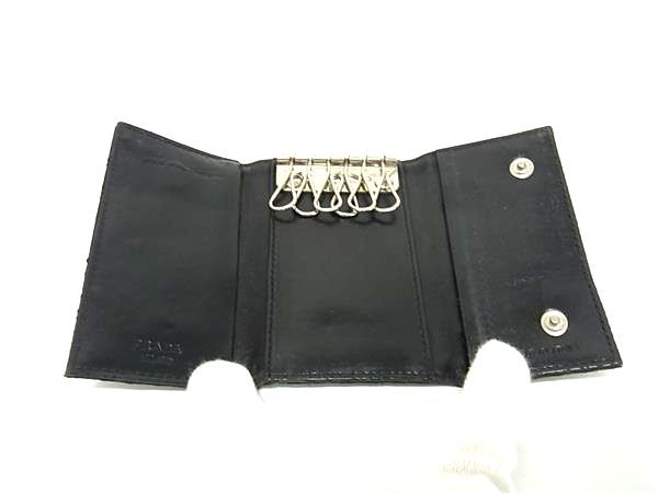 PRADA プラダ ナイロン 6連 キーケース 鍵入れ メンズ レディース