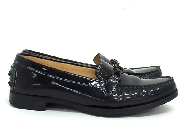□美品□ TODS トッズ パテントレザー ローファー 表記サイズ 34 (約