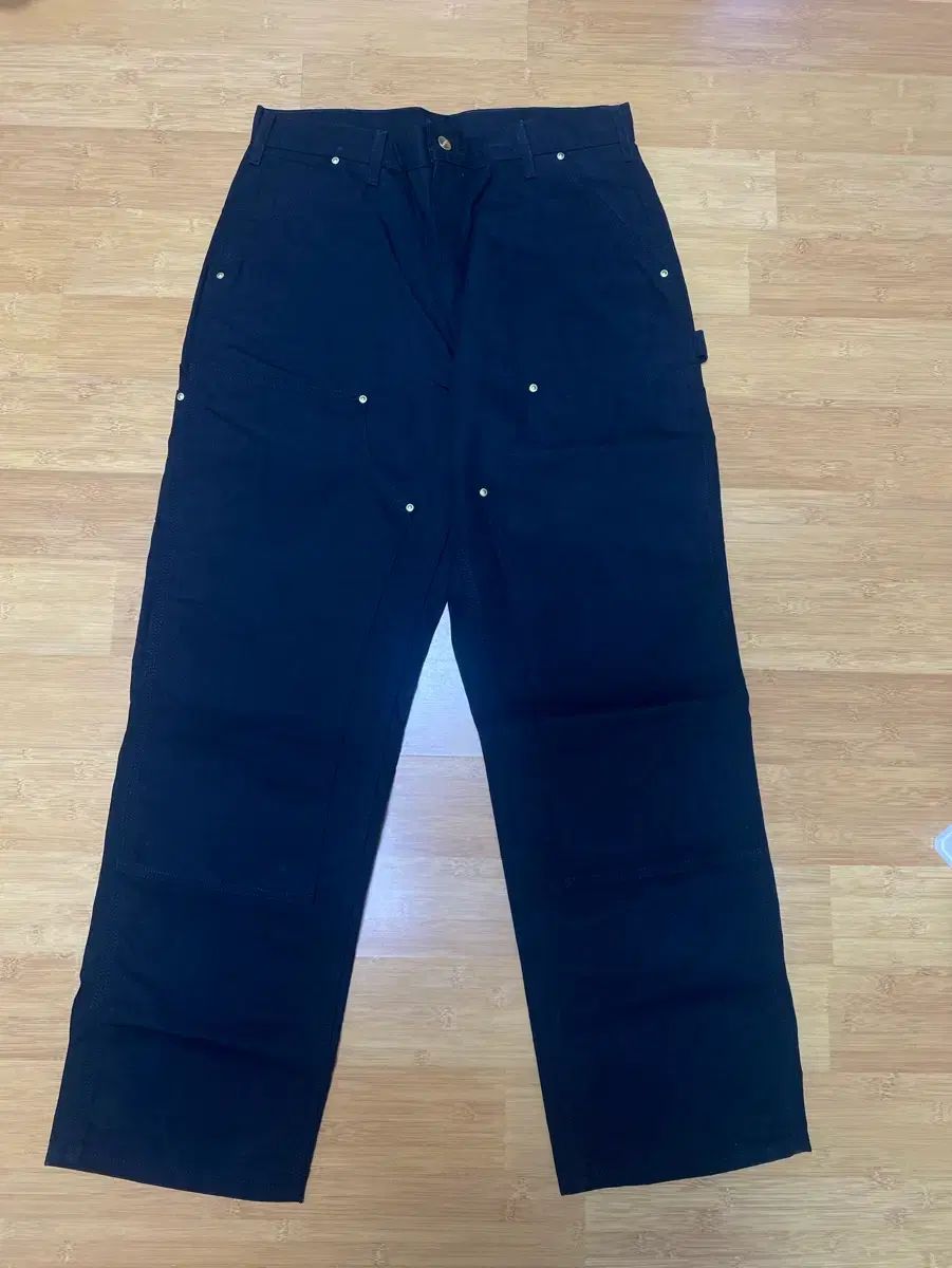 Carhartt カーハート ダブルニー パンツ 34 30 ブラック