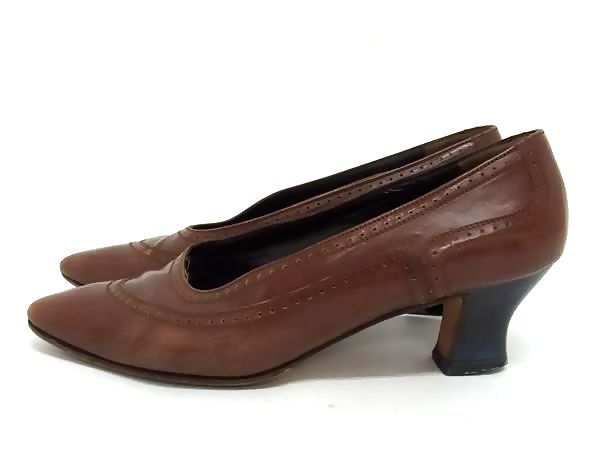 PRADA プラダ レザー ヒール パンプス 表記サイズ 36 (約23cm) 靴