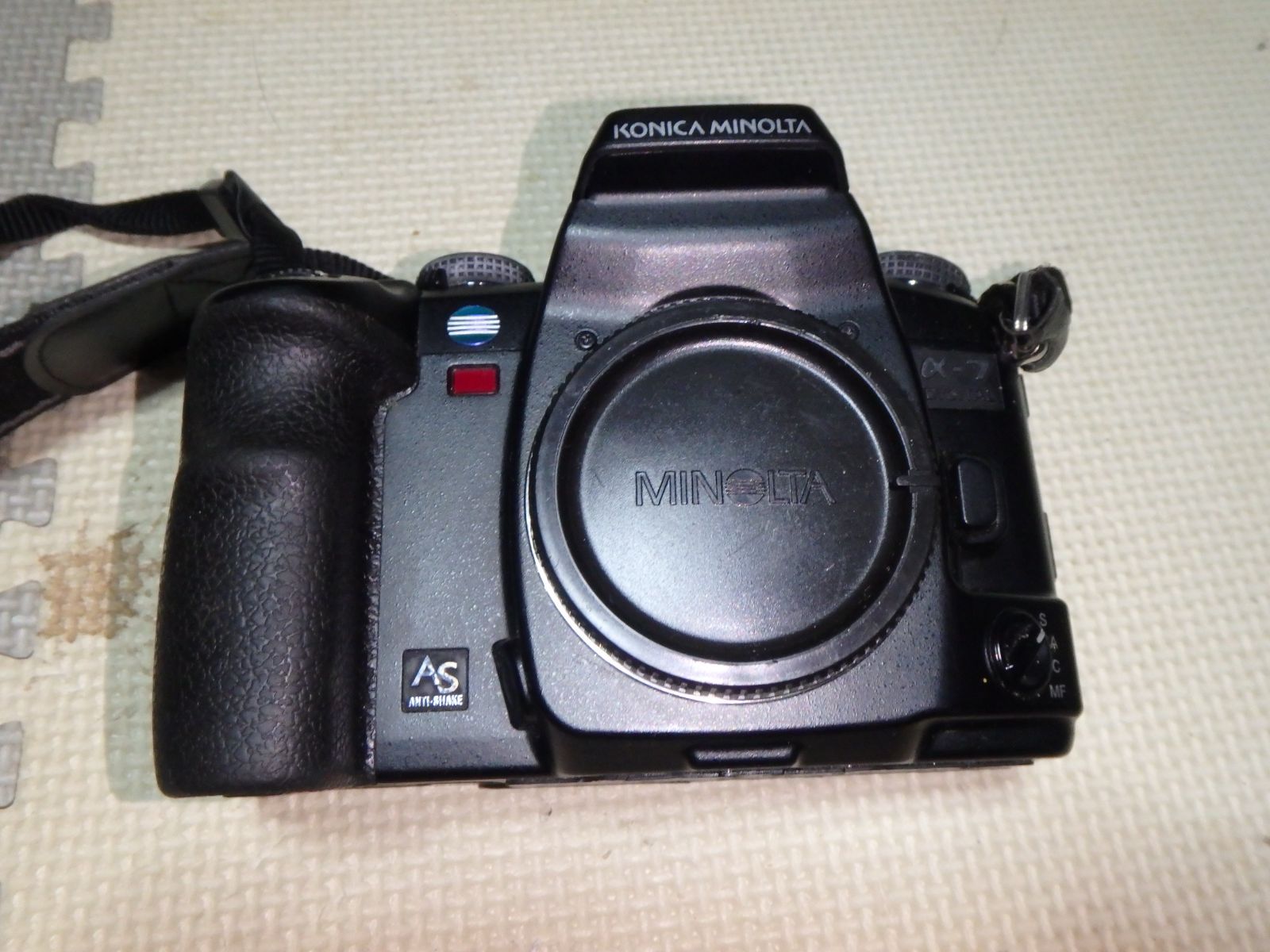 【ジャンク】MINOLTA α-7 フィルム一眼レフカメラ 動作良好 MINOLTA ミノルタ α-7 ボディ 一眼レフ フィルムカメラ