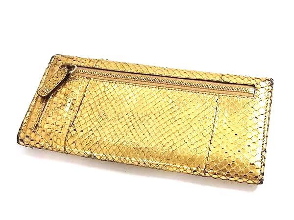 □極上□本物□ ANYA HINDMARCH アニヤハインドマーチ パイソン 二