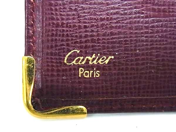 Cartier カルティエ マストライン レザー カードケース カード入れ