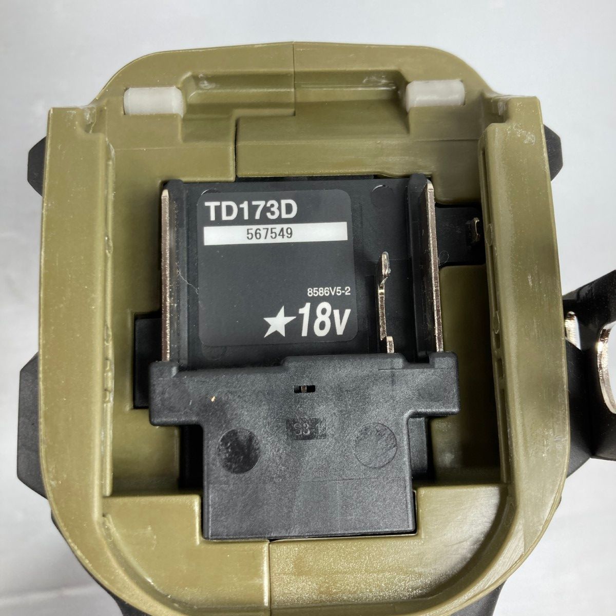 MAKITA マキタ 18 v 6.0 Ah 充電式インパクトドライバ PSEマーク有 オリーブ