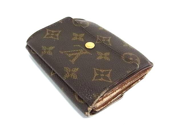 LOUIS VUITTON ルイヴィトン M61652 モノグラム ポルトモネ ビエ