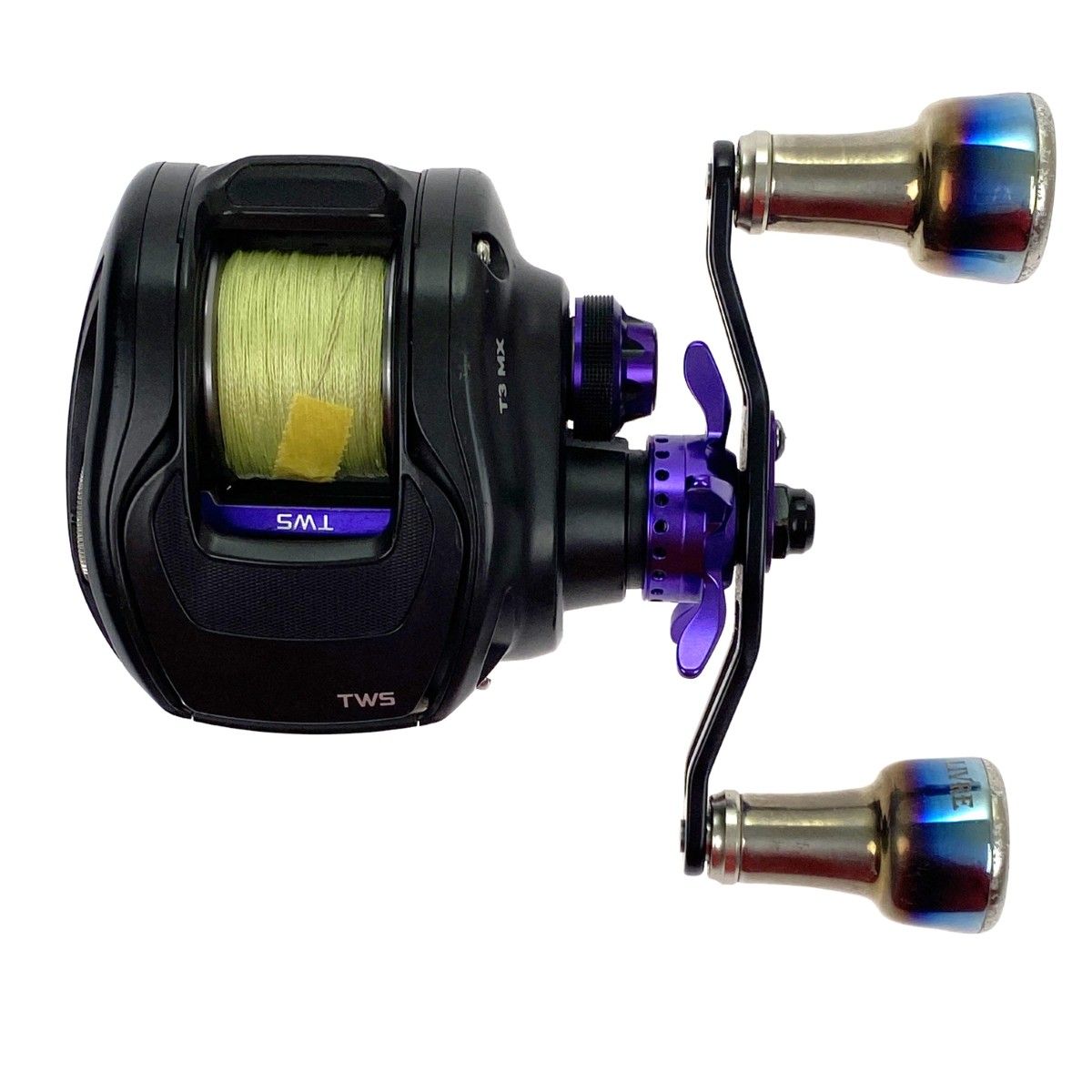DAIWA ダイワ T3 MX 1016XHL TW 左ハンドル リブレハンドル装着 ベイト