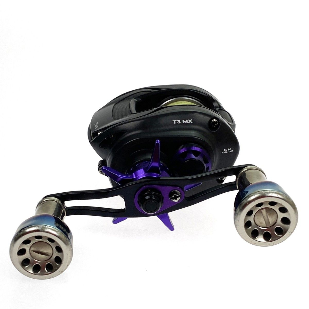 DAIWA ダイワ T3 MX 1016XHL TW 左ハンドル リブレハンドル装着 ベイト