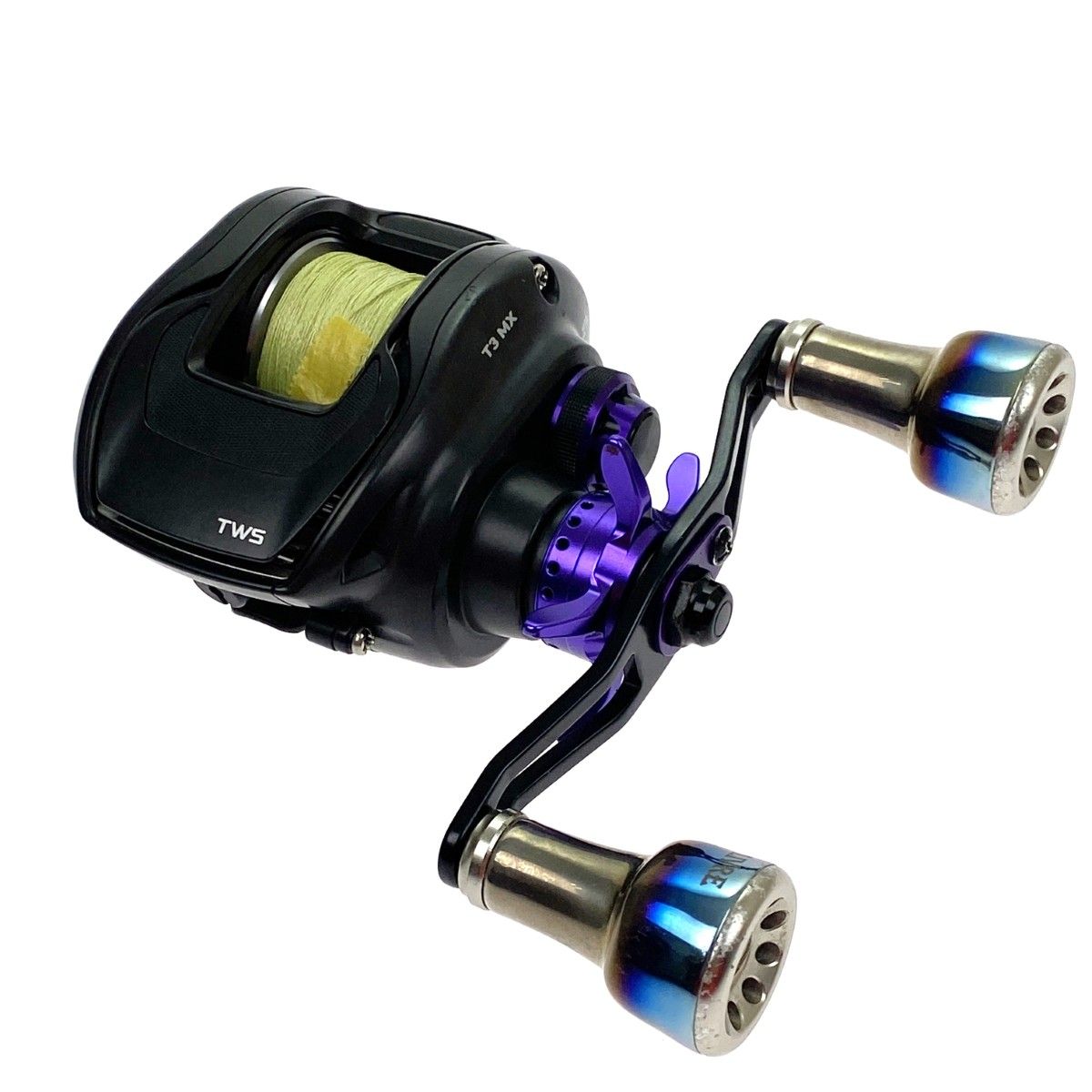 DAIWA ダイワ T3 MX 1016XHL TW 左ハンドル リブレハンドル装着 ベイト