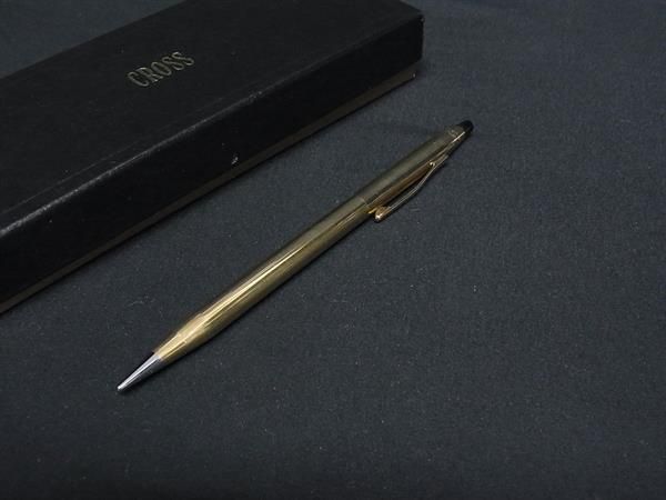 □美品□ CROSS クロス ツイスト式 シャープペンシル 筆記用具 文房具