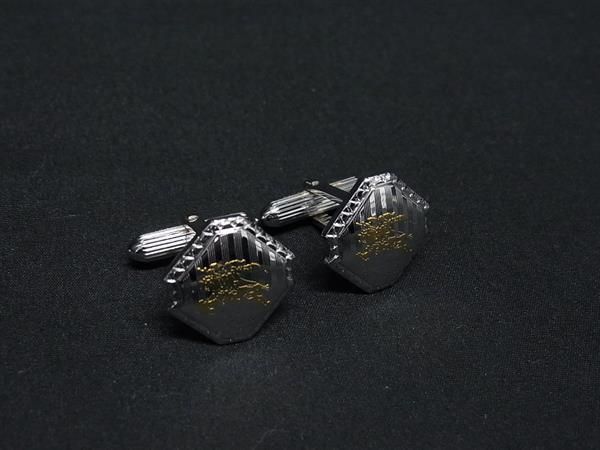 ◇BURBERRY カフス □新品同様□ Burberrys バーバリーズ カフス カフリンクス ビジネス