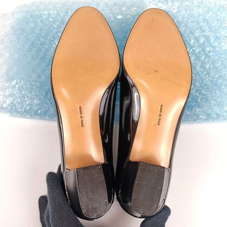 訳あり極美品 Salvatore Ferragamo サルヴァトーレフェラガモ 4 1/2C