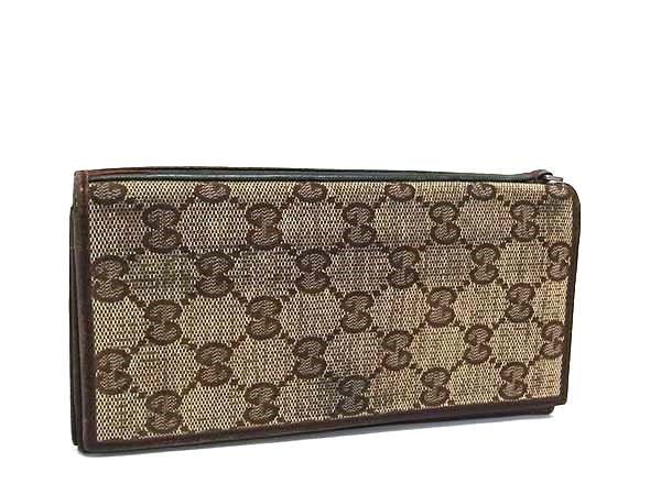 GUCCI グッチ 135590 496334 シェリーライン GG柄 キャンバス×レザー