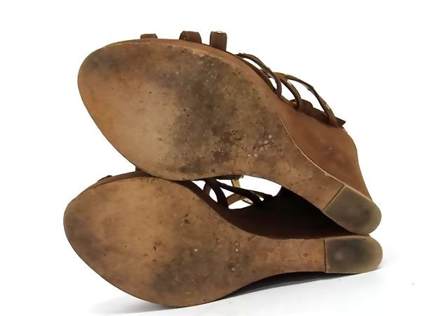 美品！ペリーコ PELLICO サンダサイズ36 PELLICO ペリーコ スエード ウェッジソール ヒール サンダル 表記