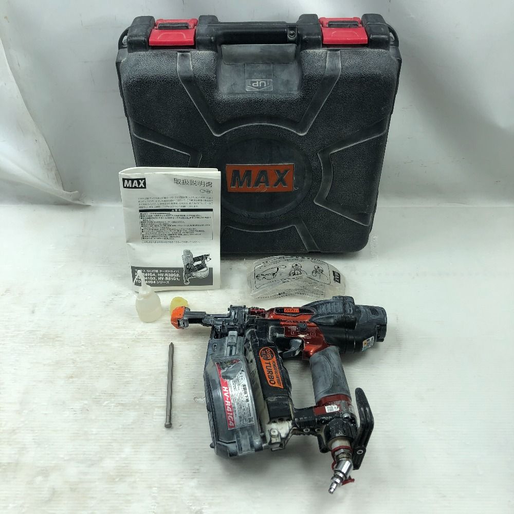MAX マックス 工具 エアツール ねじ打ち機 HV-R 41 G 4-R オレンジ
