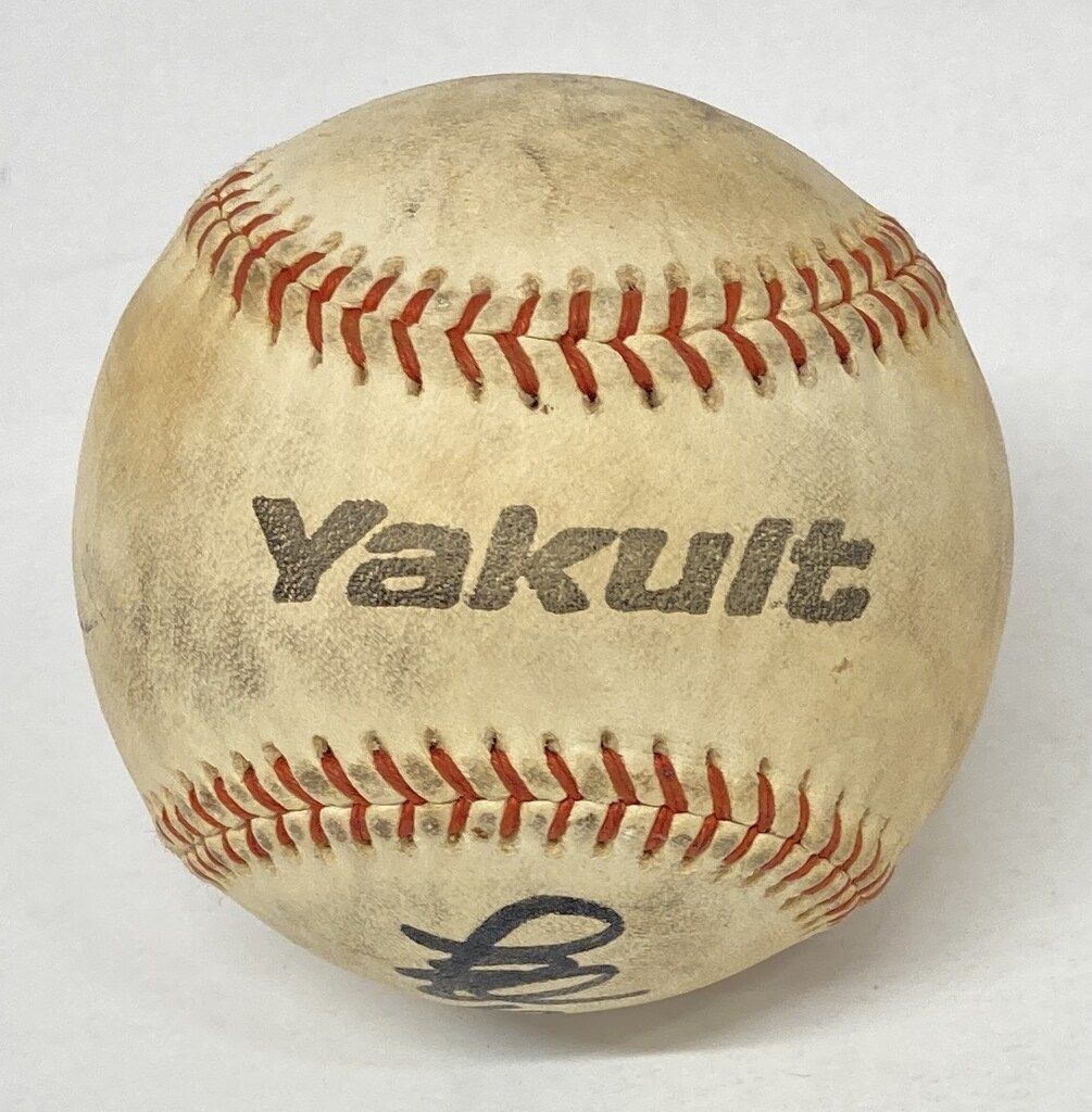 ヤクルトスワローズ 長嶋一茂 直筆サインボール ヤクルトスワローズ 長嶋一茂 直筆サイン入り使用済練習球 - メルカリ