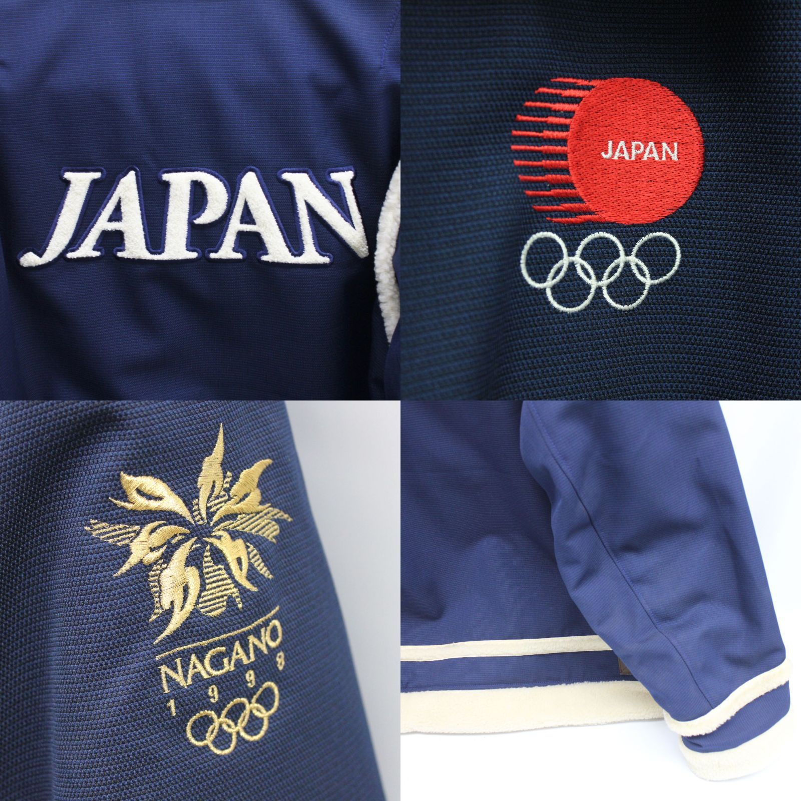 中古】 MIZUNO 1998年長野オリンピック公式ライセンス ボアジャケット