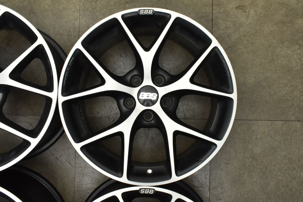  程度良好品 BBS ジャーマニー SR 17 in 7 5 J 45 PCD 108 HUB 63 4 4本セット ボルボ V 40 50 60 70 S C 30 スタッドレス用等に 17インチ ホイール