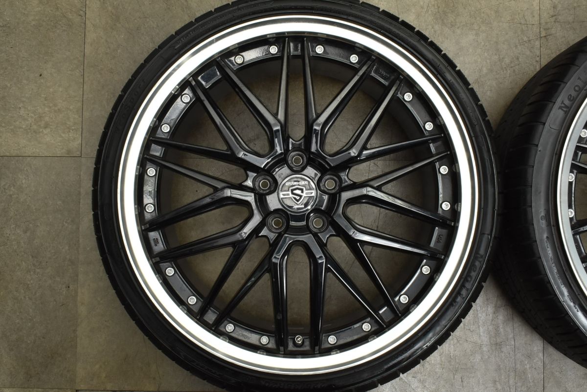 品 AME STEINER 20 in 8 5 J 35 9 40 PCD 114 3 ネオスポーツ 225 R 245 30 クラウン マークX スカイライン フェアレディZ