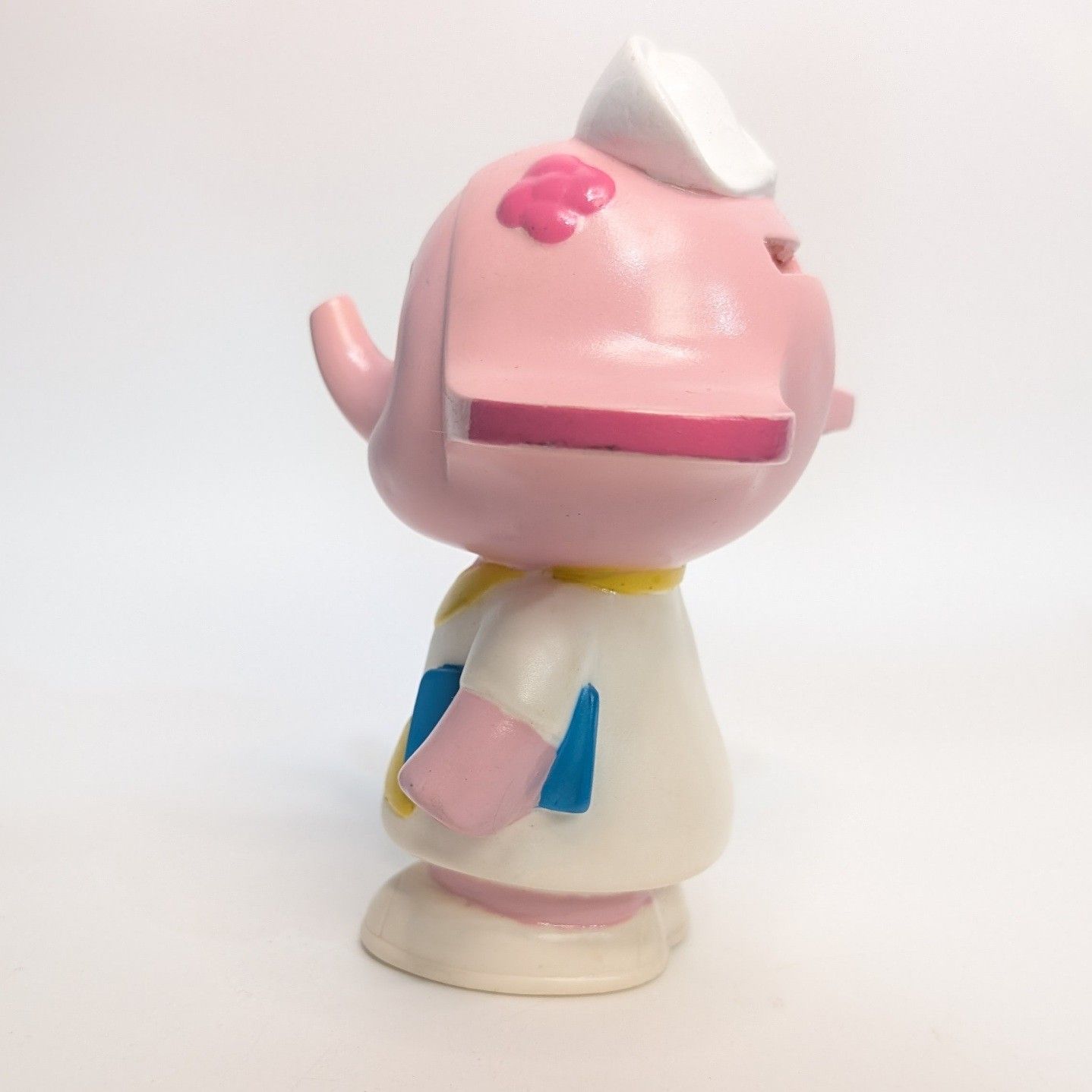 佐藤製薬 サトコちゃん ナース ソフビ貯金箱 昭和レトロ 当時物 コイン